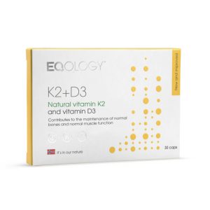 EQOLOGY Vitamina K2 + D3