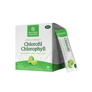 Nature's Sunshine Chlorofil w Saszetkach o smaku limonkowym