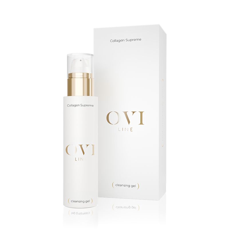 Oczyszczający żel do twarzy Collagen Supreme działa na kilku poziomach: oczyszcza, wspomaga procesy naprawcze, łagodzi podrażnienia, chroni naturalną barierę skóry. Przygotowuje skórę do kolejnych etapów pielęgnacji.